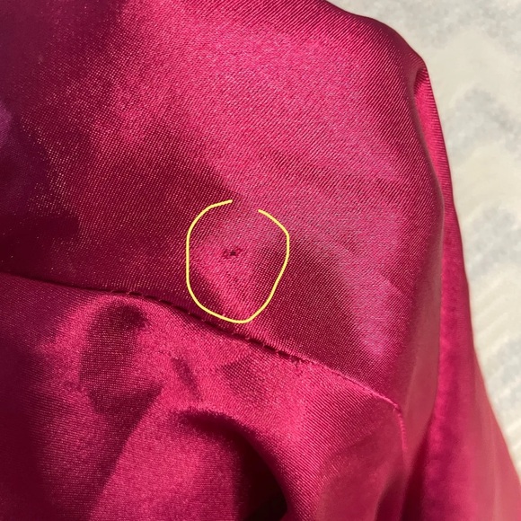 Vintage Large Victoria’s Secret Slip Dress Gold Label Coquette Red Black Nighty - Picture 7 of 7